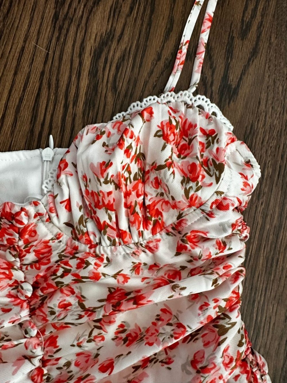 Princess Polly Caele Pink Floral Mini Dress | NWT Size 2 | Going Out Party - Picture 7 of 14